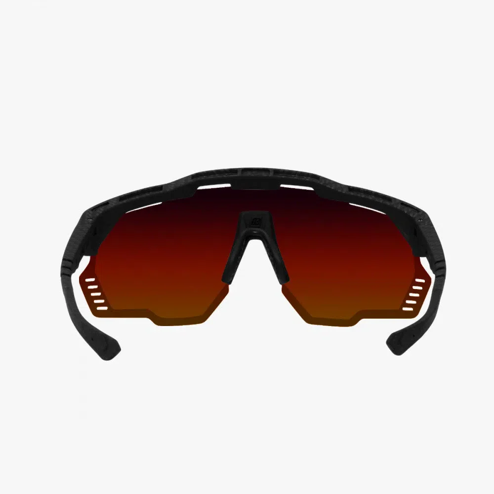 SCICON Aeroshade Kunken Eyewear - Carbon Matt/Multimirror Red - Image 4