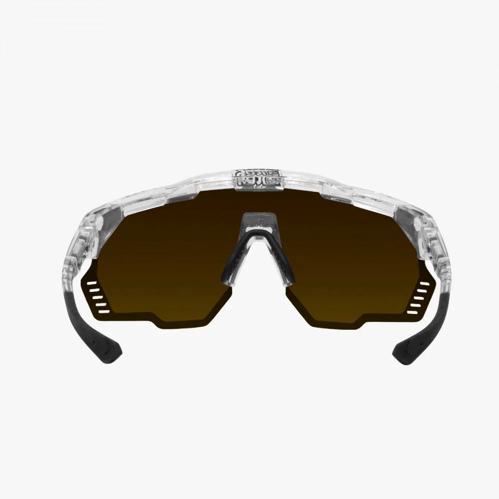 SCICON Aeroshade Kunken Eyewear - Crystal Gloss/Multimirror Bronze - Image 3