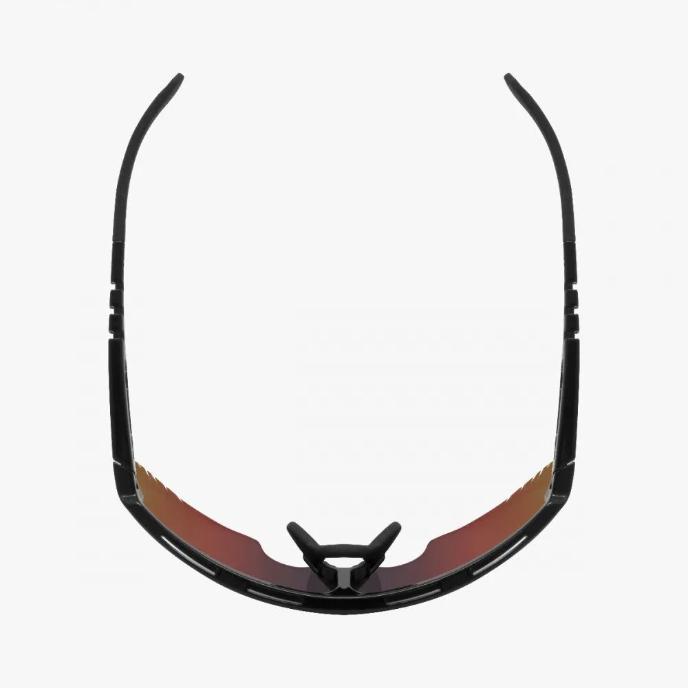 SCICON Aerowing Lamon Eyewear - Black Gloss/Multimirror Red - Image 4