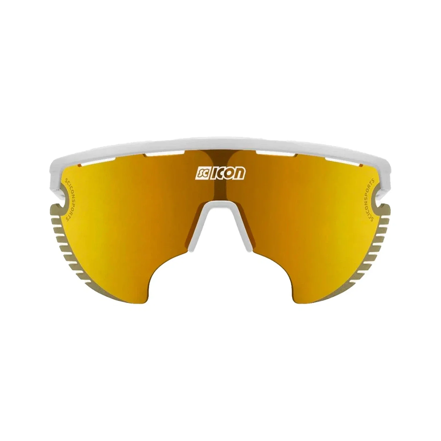 SCICON Aerowing Lamon Eyewear - White Gloss/Multimirror Red - Image 2
