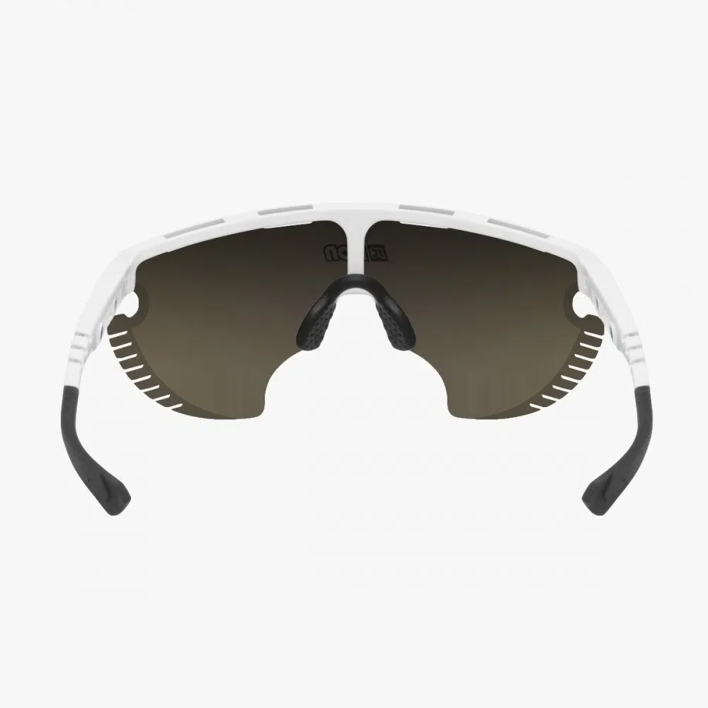 SCICON Aerowing Lamon Eyewear - White Gloss/Multimirror Red - Image 4