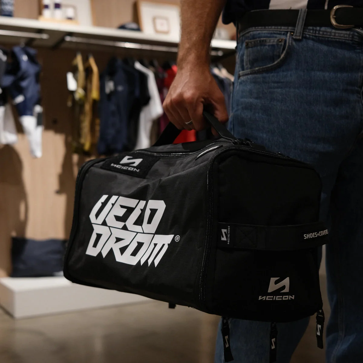 VELODROM x SCICON  Essentials Race Rain Bag - Raceday Black - Image 3