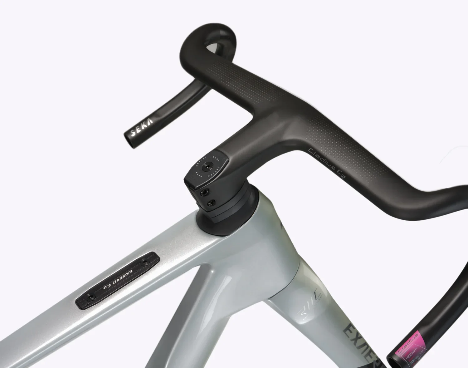 SEKA ExAero GR Gravel Frameset - Stardust Silver - Image 10