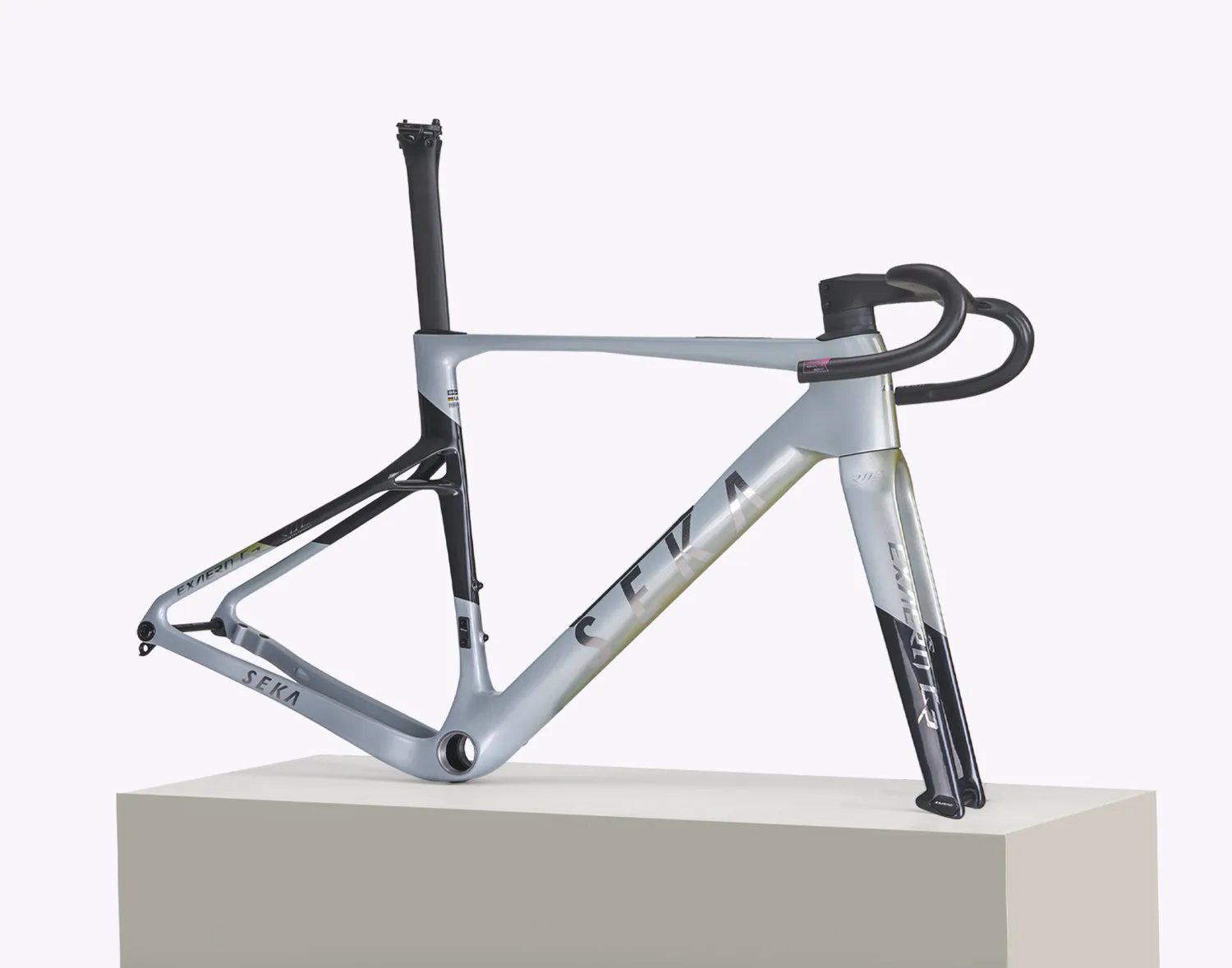 SEKA ExAero GR Gravel Frameset - Stardust Silver - Image 11