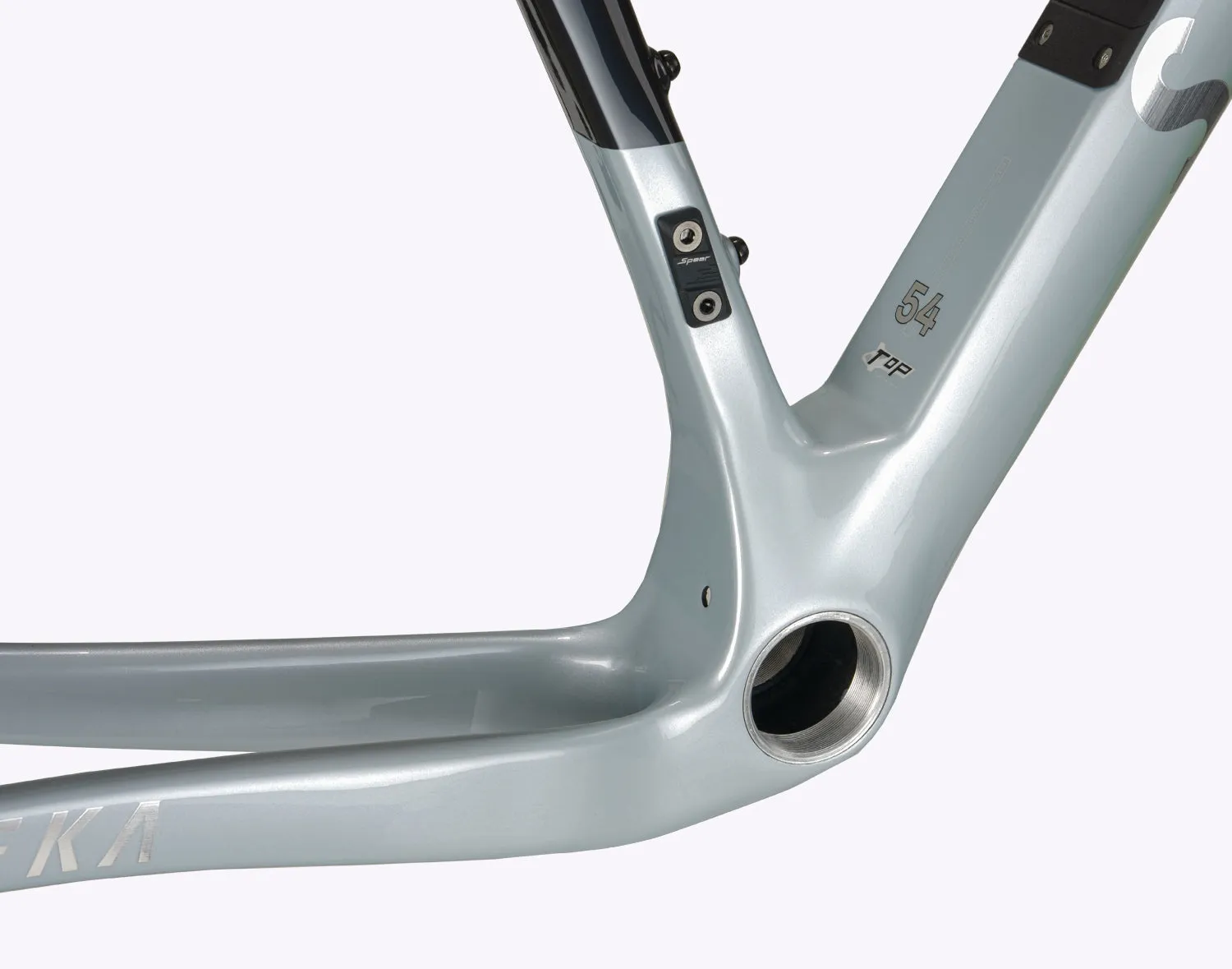 SEKA ExAero GR Gravel Frameset - Stardust Silver - Image 8