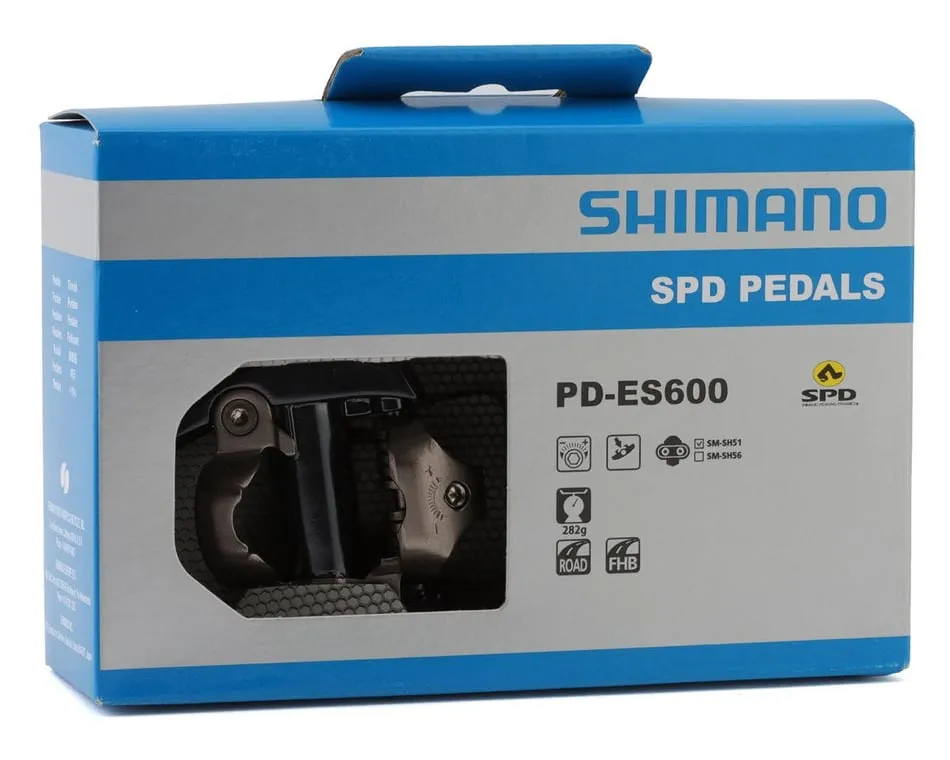 Shimano PEDAL ES600 SPD ROAD - BLACK - Image 3