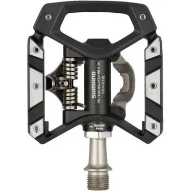 Shimano XT T8000 SPD DUAL Pedals - BLACK - Image 3