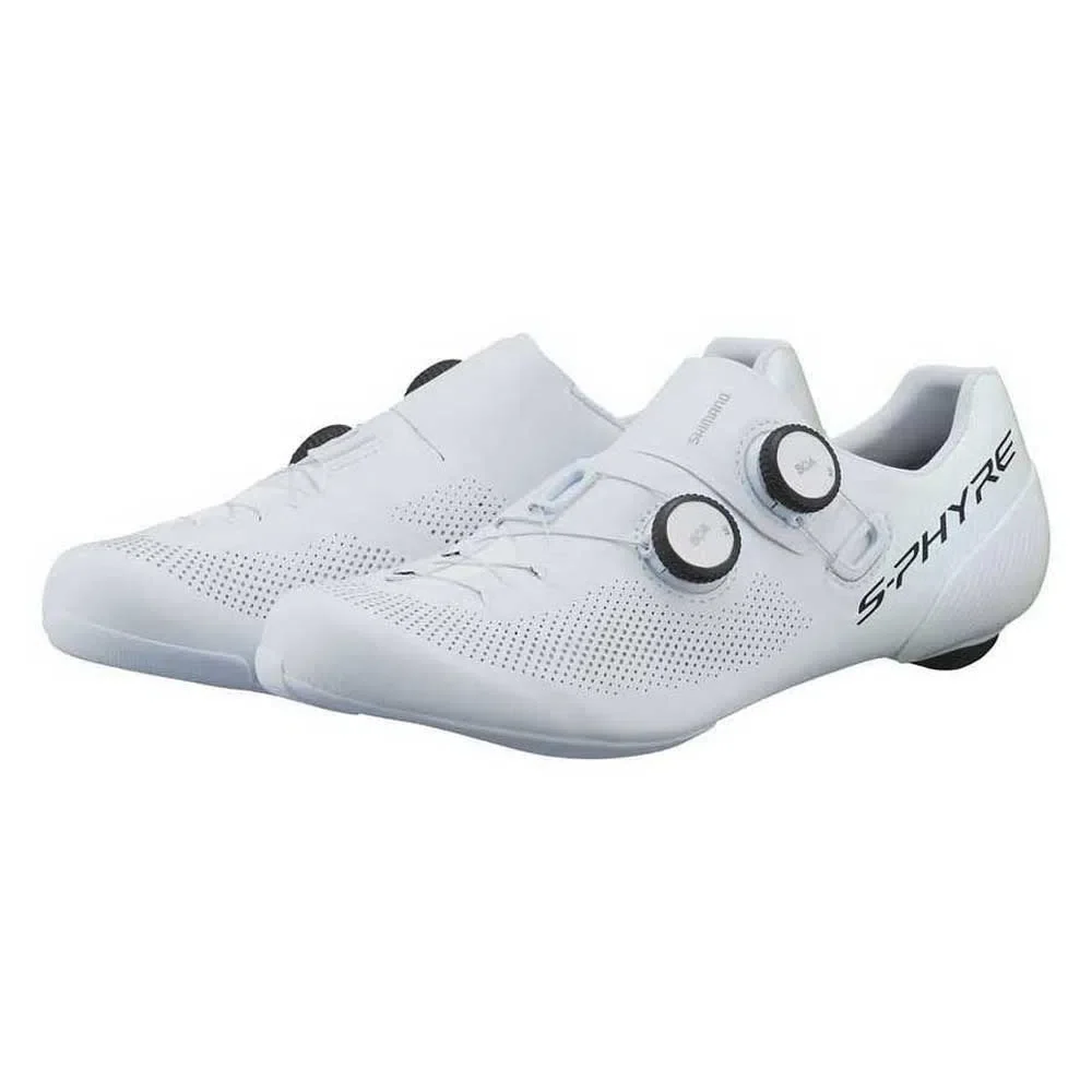 SHIMANO Sphyre RC9 SHRC 903 Road Cycling Shoes - White - Image 2