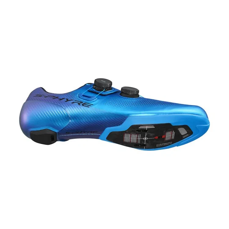 SHIMANO Sphyre RC9 SHRC 903 Road Cycling Shoes - Blue - Image 3