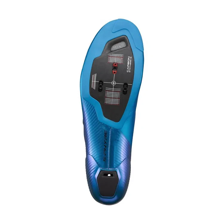 SHIMANO Sphyre RC9 SHRC 903 Road Cycling Shoes - Blue - Image 4