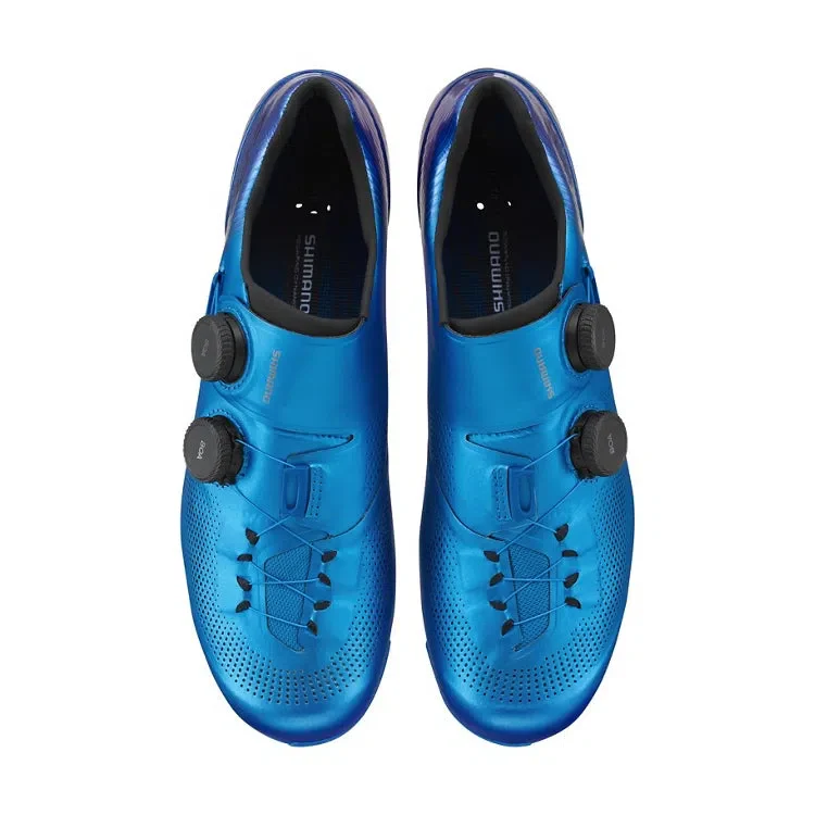 SHIMANO Sphyre RC9 SHRC 903 Road Cycling Shoes - Blue - Image 5