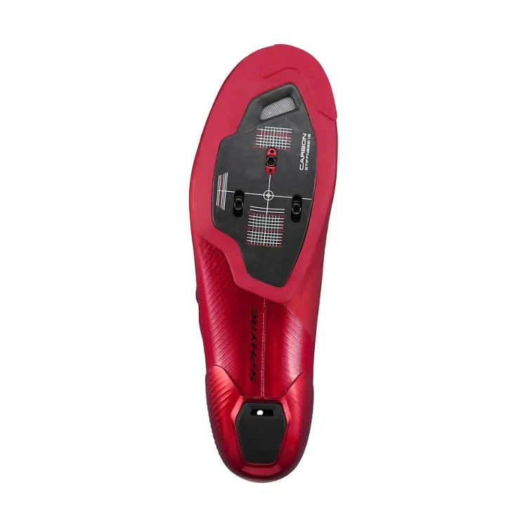SHIMANO Sphyre RC9 SHRC 903 Road Cycling Shoes - Red - Image 4