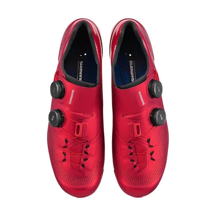 SHIMANO Sphyre RC9 SHRC 903 Road Cycling Shoes - Red - Image 5