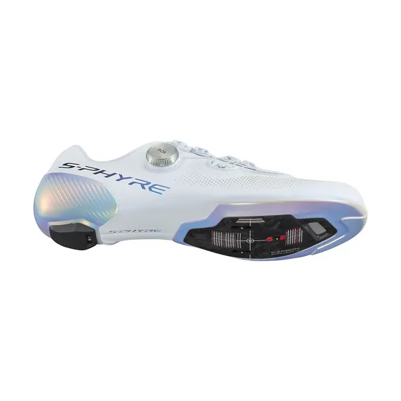 SHIMANO Sphyre SH RC903Pwr Road Cycling Shoes - White - Image 4