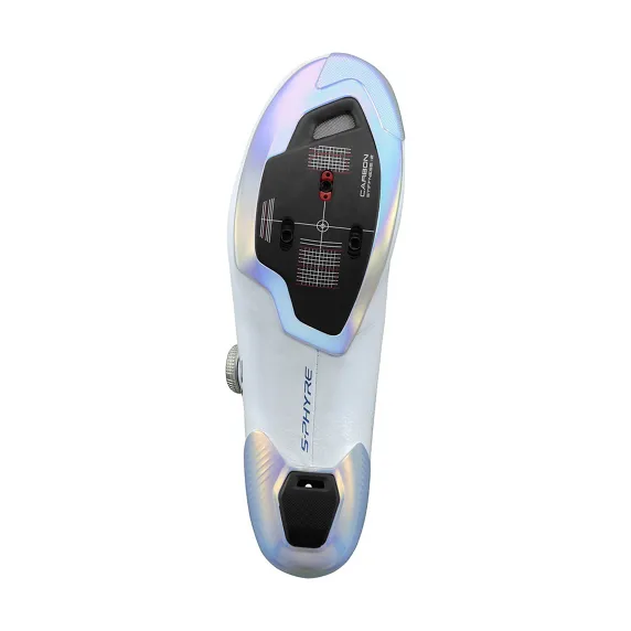 SHIMANO Sphyre SH RC903Pwr Road Cycling Shoes - White - Image 5