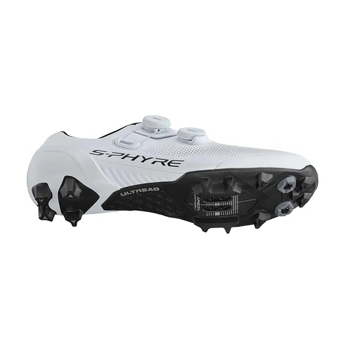 SHIMANO Sphyre XC9 SHXC 903 Gravel MTB Cycling Shoes - White - Image 3