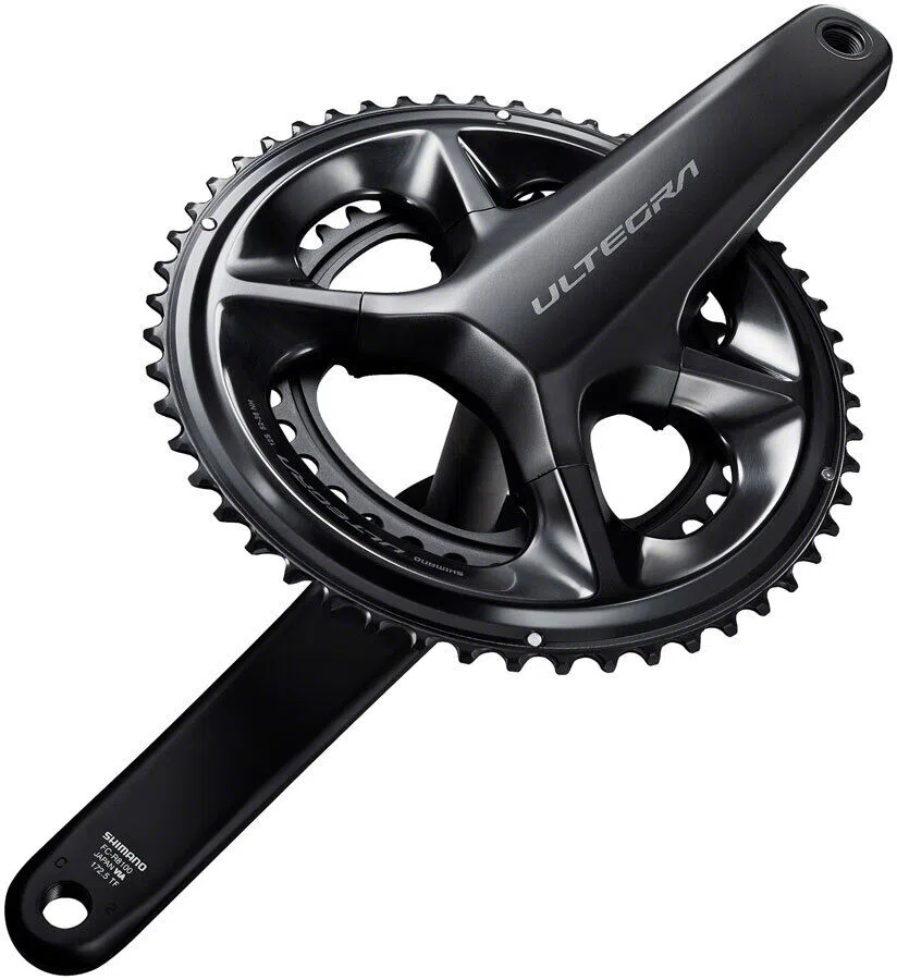 SHIMANO ULTEGRA Crankset FCR8100 12 Speed 50X34 - Shadow Grey - Image 2
