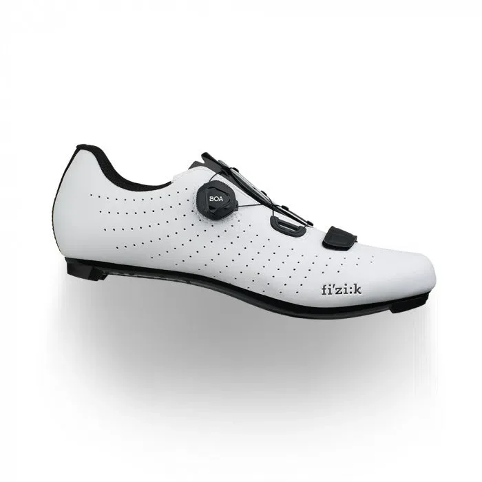 FIZIK Road Cycling Shoes R5 Tempo Overcurve - White/Black - Image 3