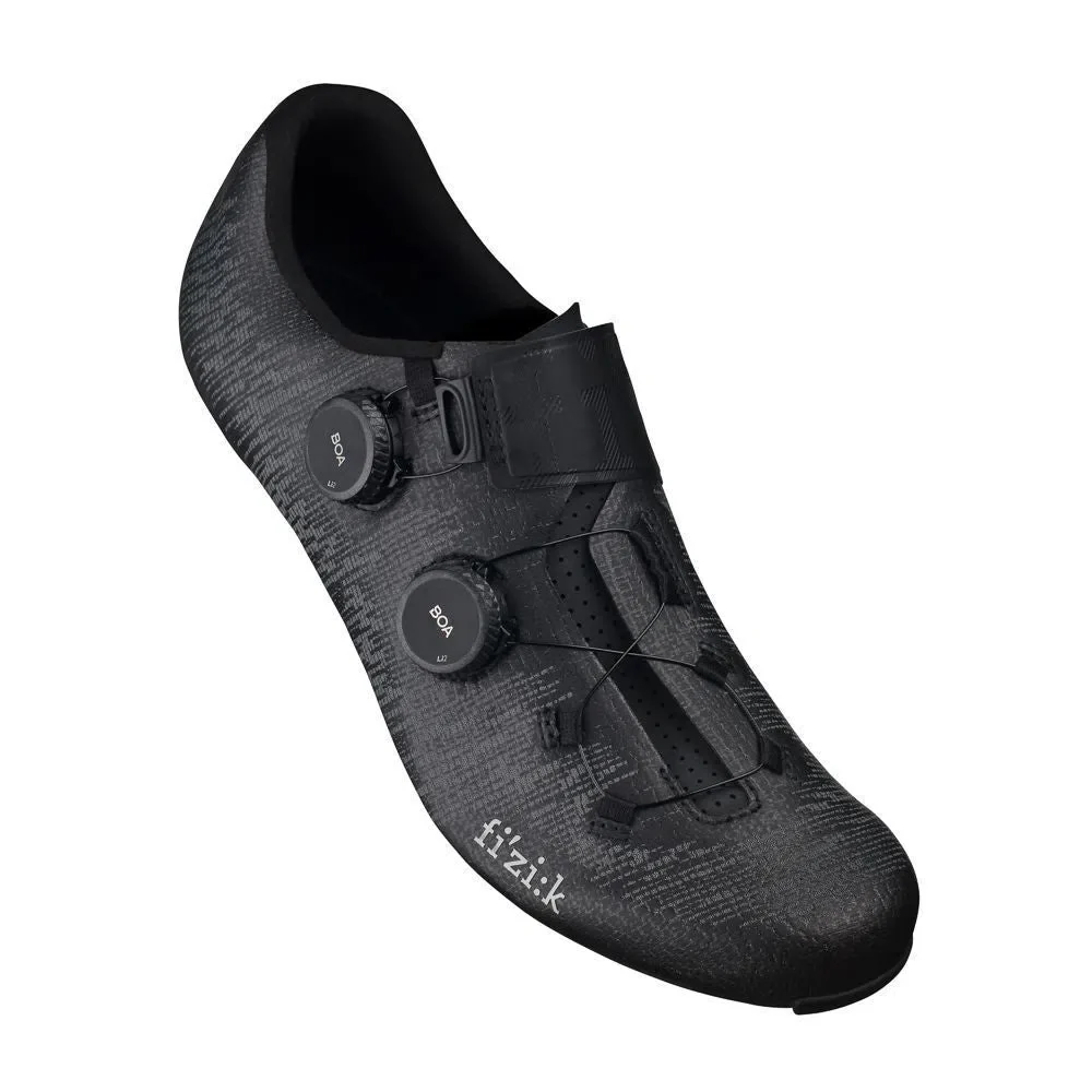 FIZIK Road Cycling Shoes R1 Vento Infinito Knit Carbon 2 - Black/Black - Image 12