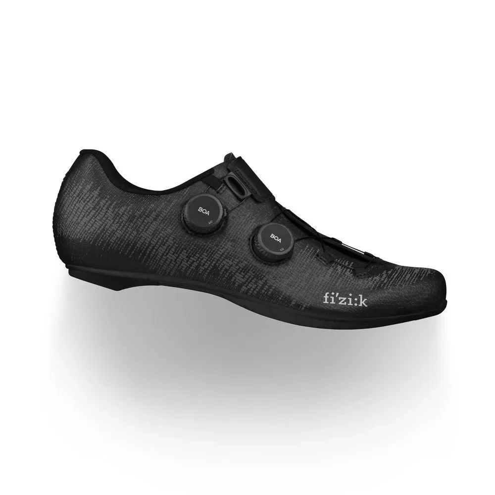 FIZIK Road Cycling Shoes R1 Vento Infinito Knit Carbon 2 - Black/Black - Image 9