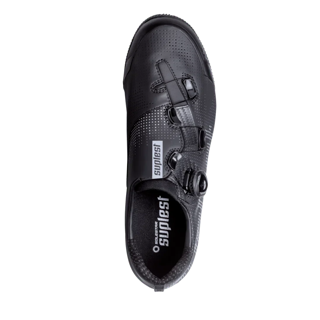 SUPLEST Gravel MTB Cycling Shoes CrossCountry Performance - Black - Image 3