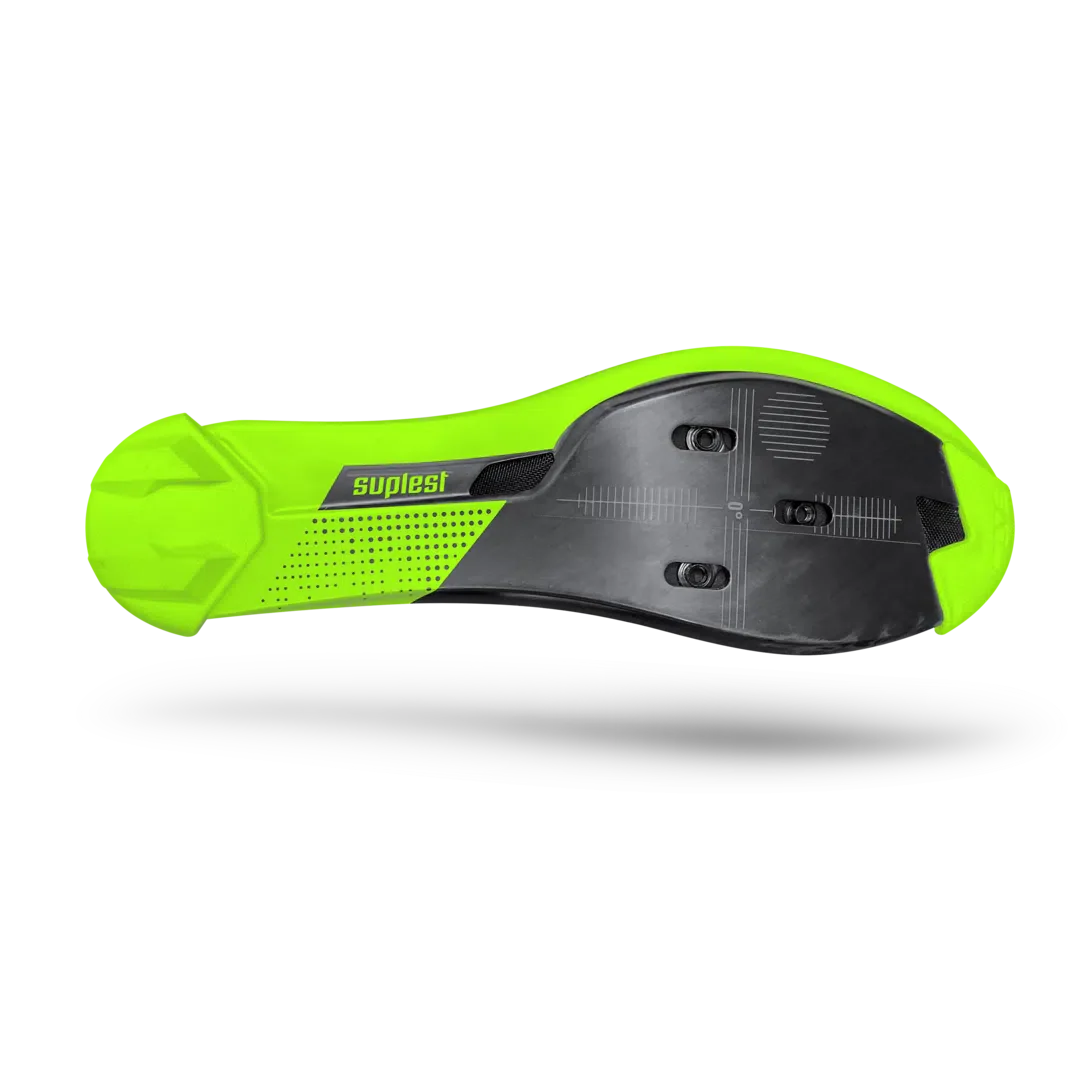 SUPLEST Road Cycling Shoes Performance - Black/Green - Image 5