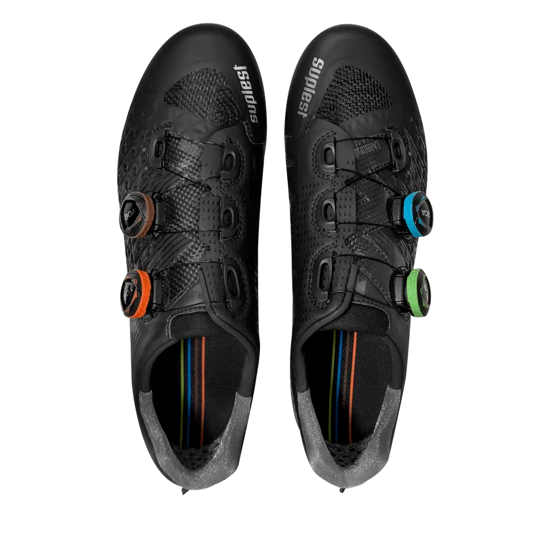 SUPLEST Road Cycling Shoes Pro - Black/Open LTD - Image 3
