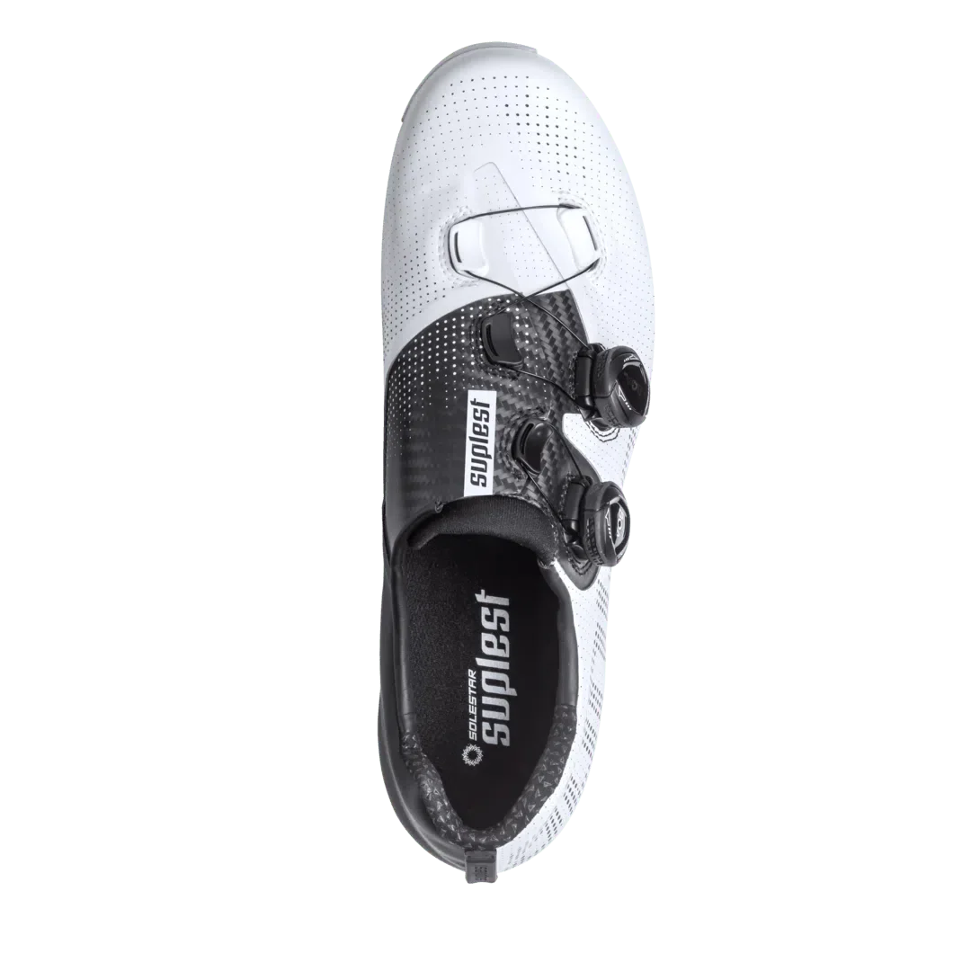 SUPLEST Road Cycling Shoes Road Pro - White - Image 3
