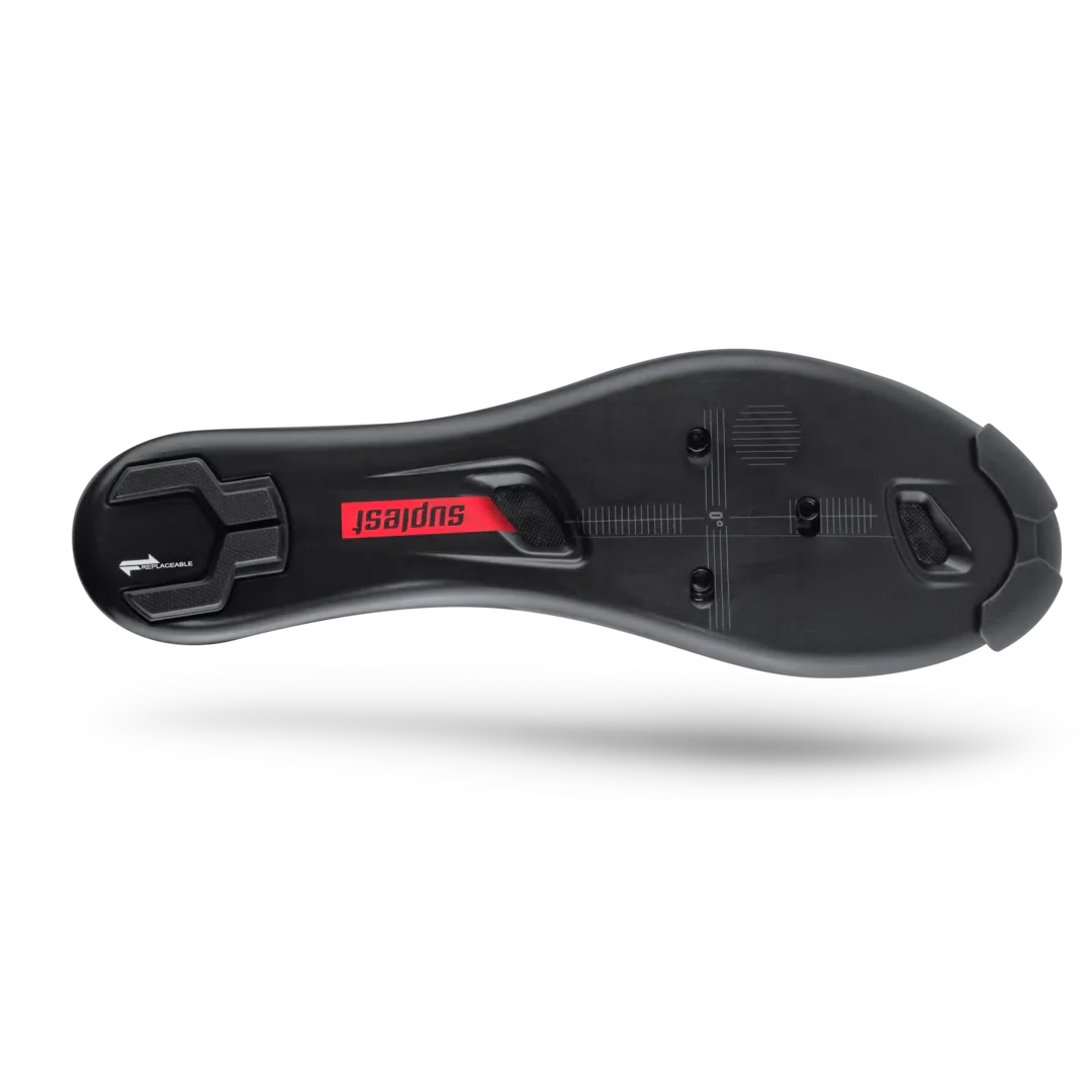SUPLEST Road Cycling Shoes Sport - Black/Red - Image 4