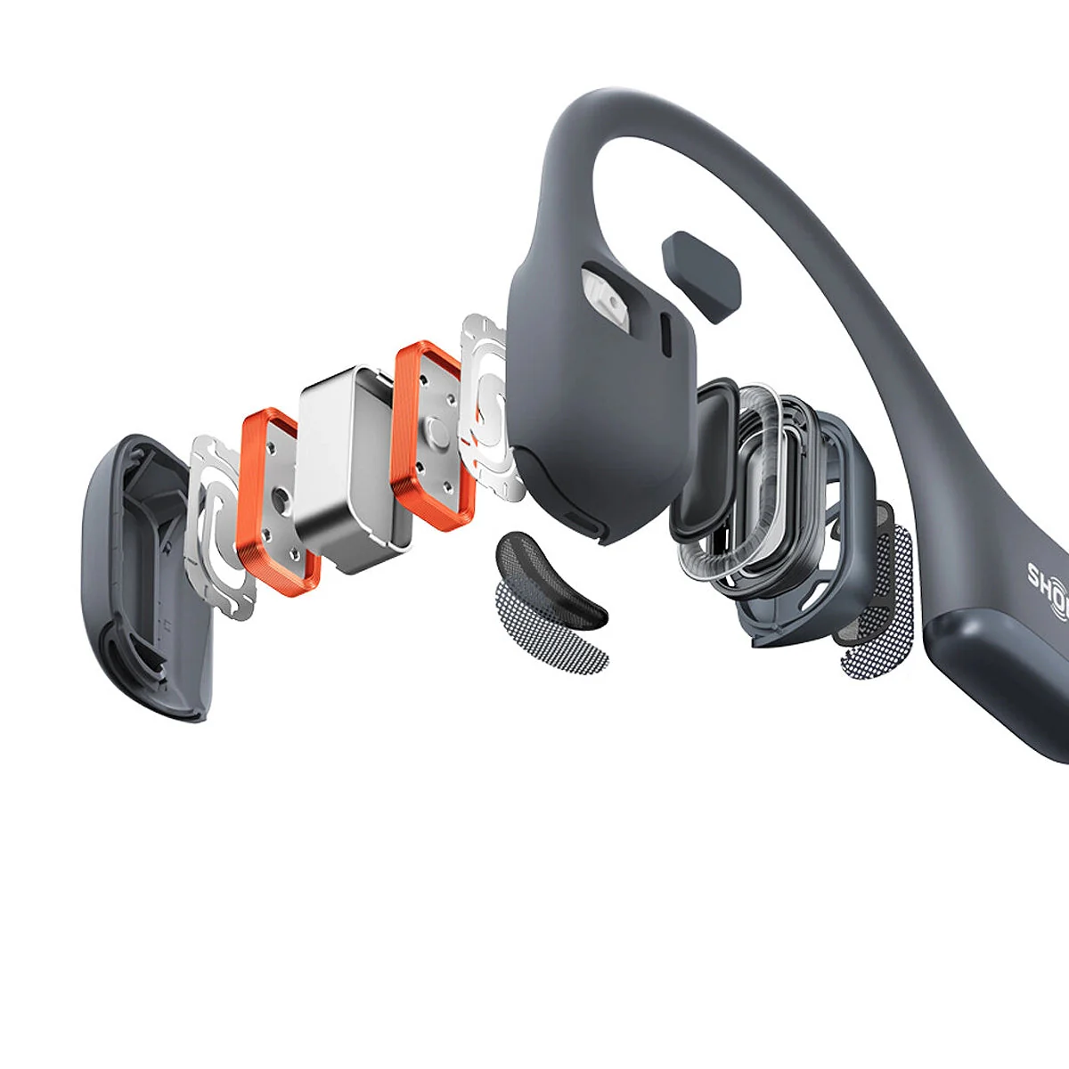 SHOKZ OpenRun Pro 2 Bone Conduction Sport Headphones - Black - Image 5