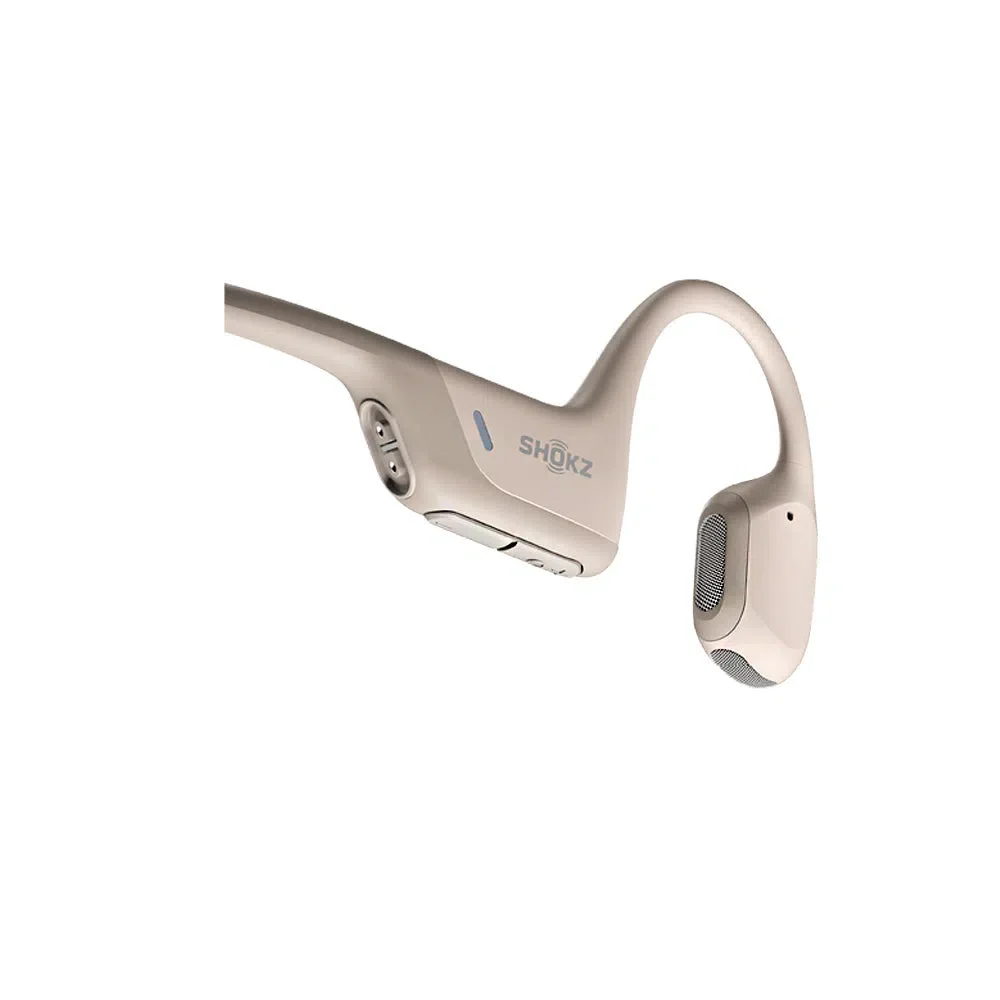 SHOKZ OpenRun Pro Bone Conduction Sport Headphones - Beige - Image 3
