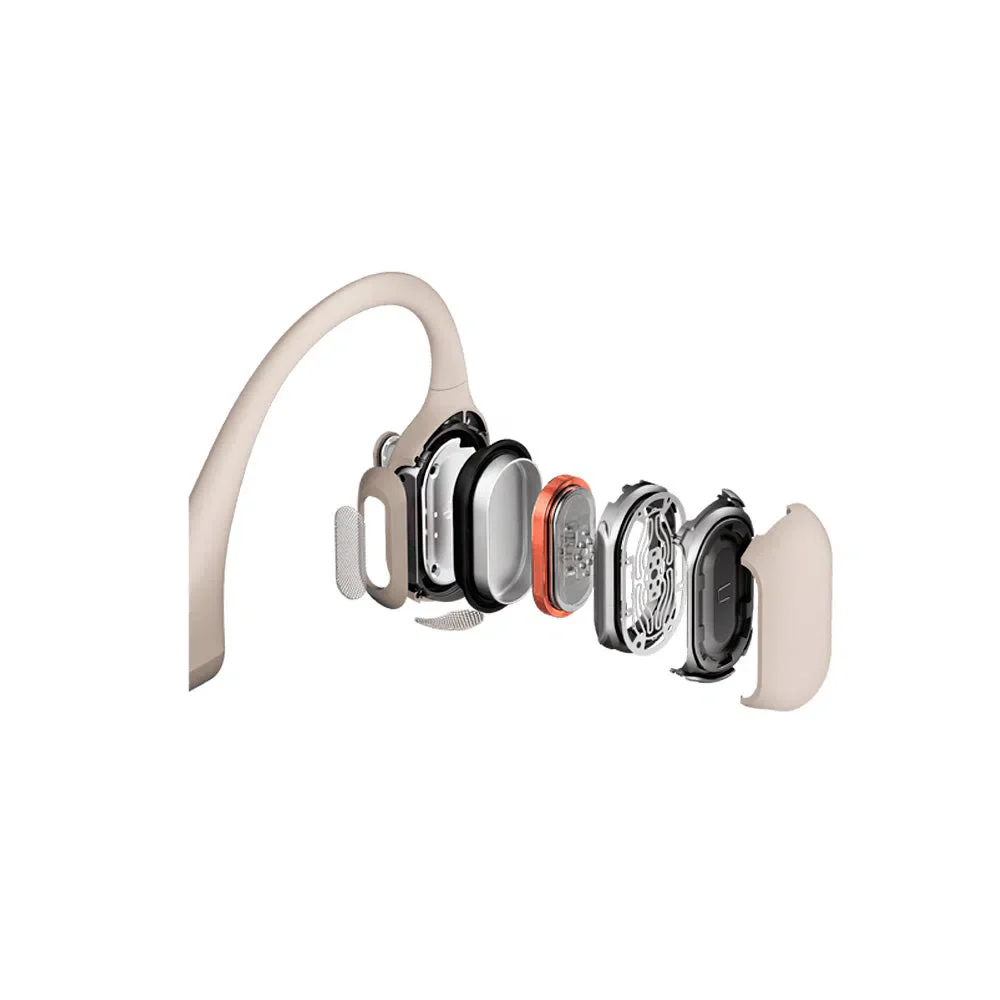 SHOKZ OpenRun Pro Bone Conduction Sport Headphones - Beige - Image 4