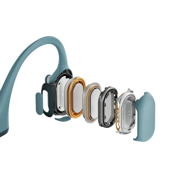 SHOKZ OpenRun Pro Bone Conduction Sport Headphones - Blue - Image 3