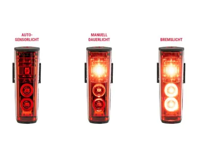 Sigma BATTERY REAR LIGHT BLAZE LED USB WITH BRAKE LIGHT FUNCTION - Red - Image 3