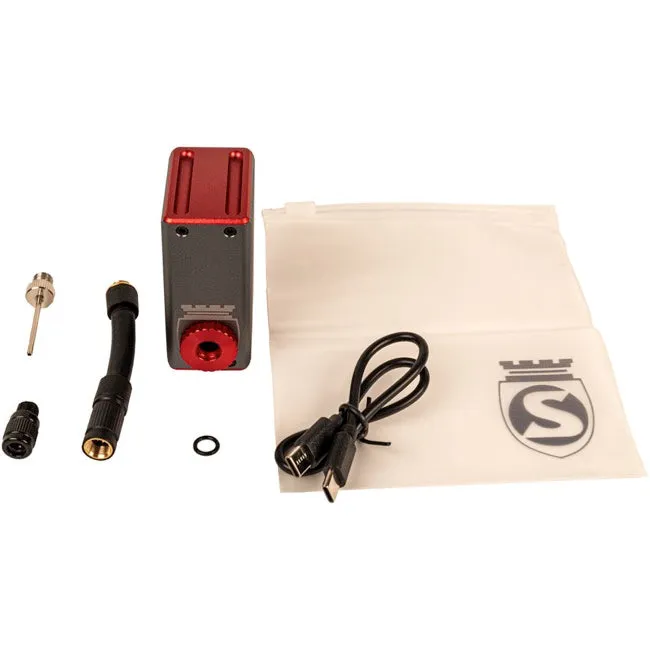 SILCA ELETTRICO MINI PUMP MICRO - Grey/Red - Image 2
