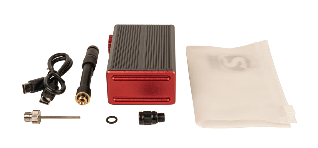 SILCA ELETTRICO MINI PUMP MICRO - Grey/Red - Image 4