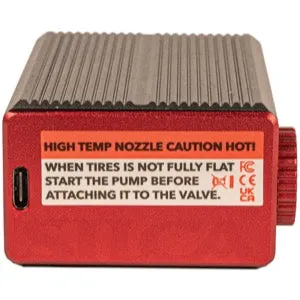 SILCA ELETTRICO MINI PUMP ULTIMATE - Black Red - Image 6