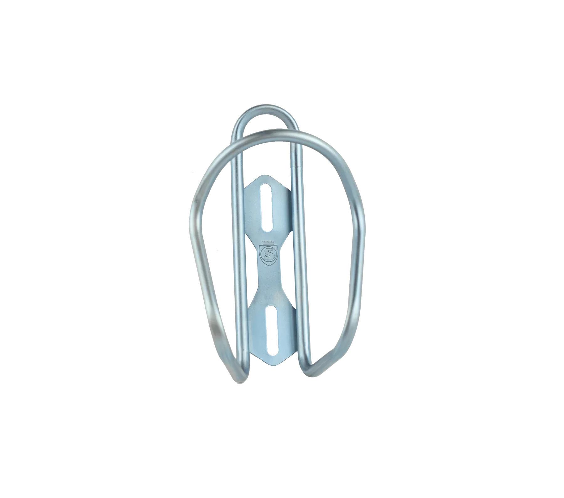 SILCA Sicuro Titanium Bottle Cage - Anodized Aqua - Image 2