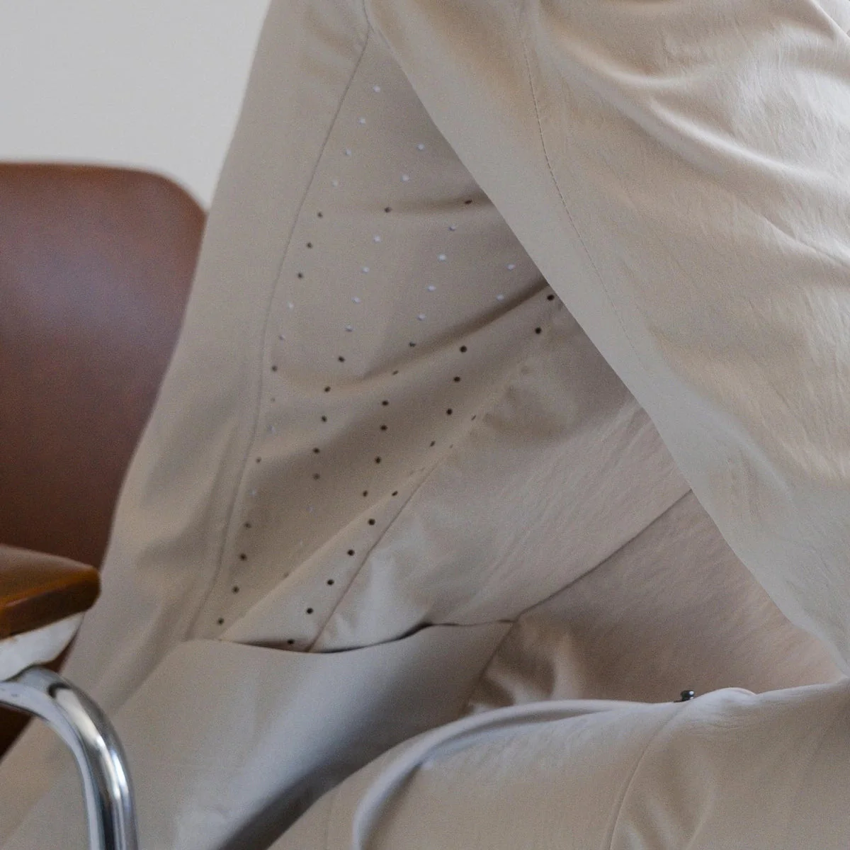 SILENCIOSA Light Blazer - Beige - Image 4