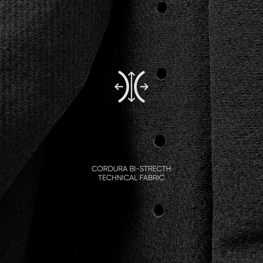 SILENCIOSA Suit Pleated Blazer - Black - Image 6