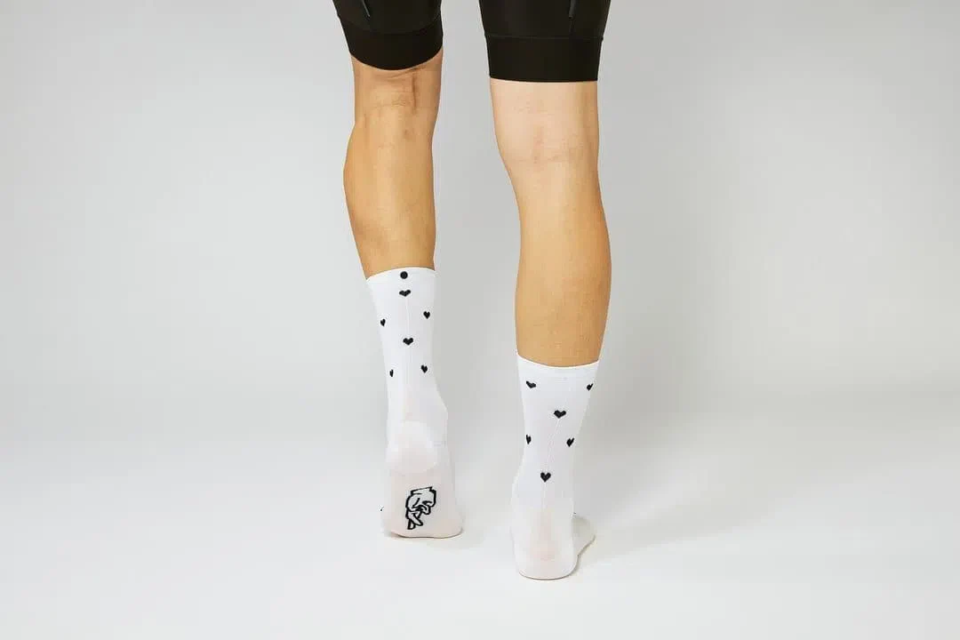 FINGERSCROSSED Socks Hearts - White - Image 2