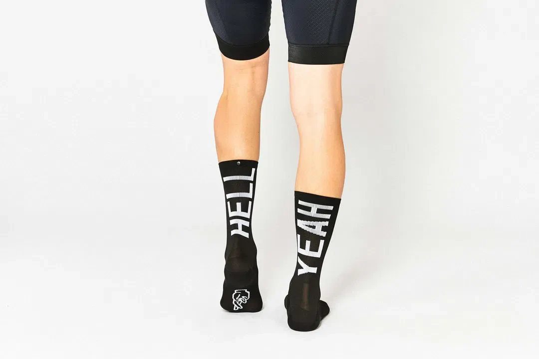 FINGERSCROSSED Socks Hell Yeah 2.0 - Black - Image 2