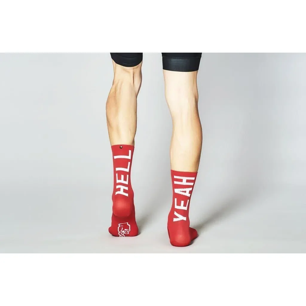 FINGERSCROSSED Socks Hell Yeah 2.0 - Rouge - Image 2