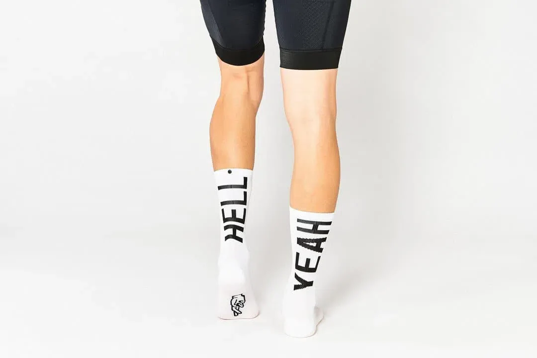 FINGERSCROSSED Socks Hell Yeah 2.0 - White - Image 2