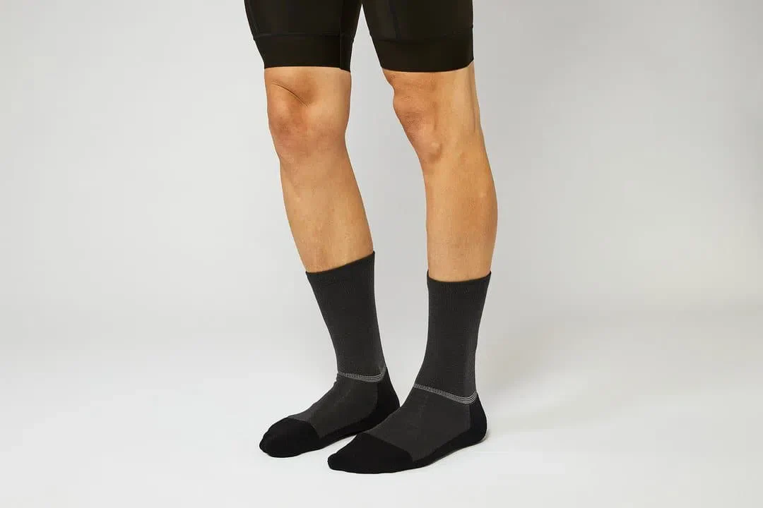 FINGERSCROSSED Socks Merino - Dark Grey - Image 3