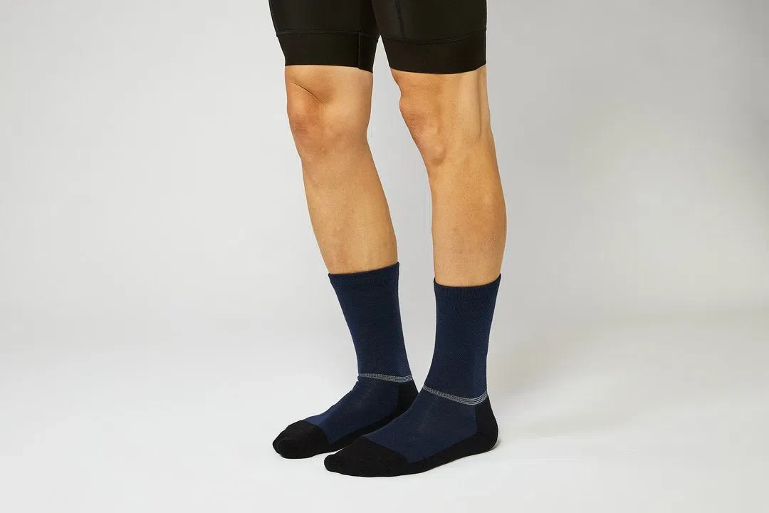 FINGERSCROSSED Socks Merino - Navy - Image 3