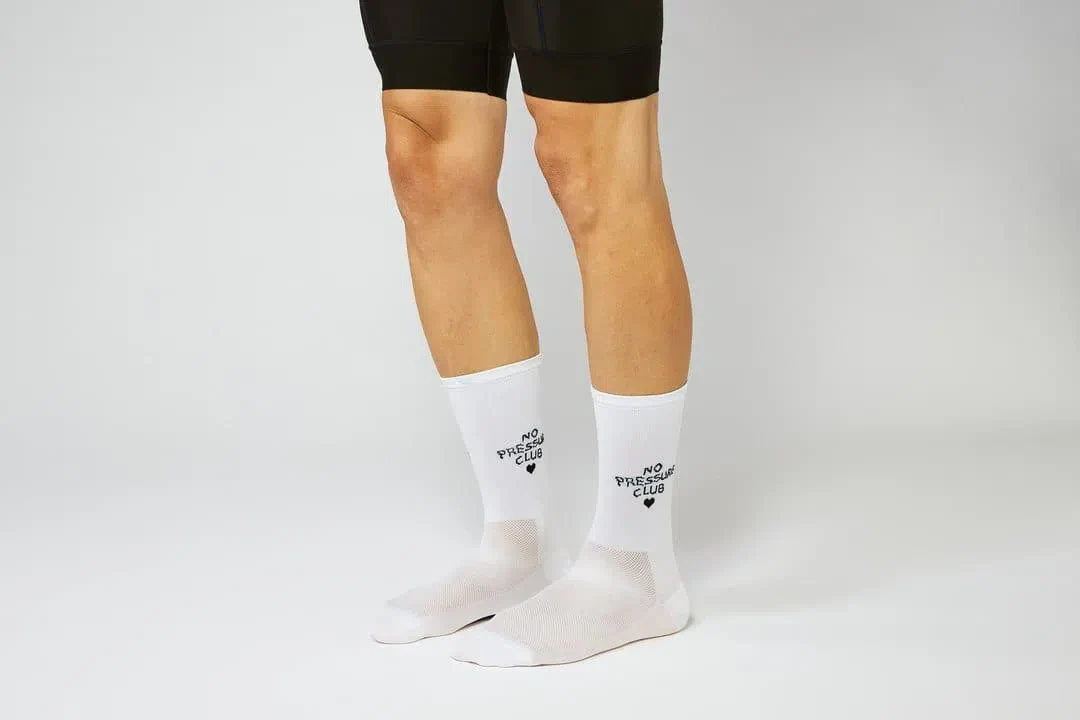 FINGERSCROSSED Socks No Pressure Club - White - Image 3