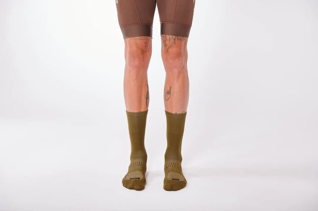 FINGERSCROSSED Socks Off Road - Olive
