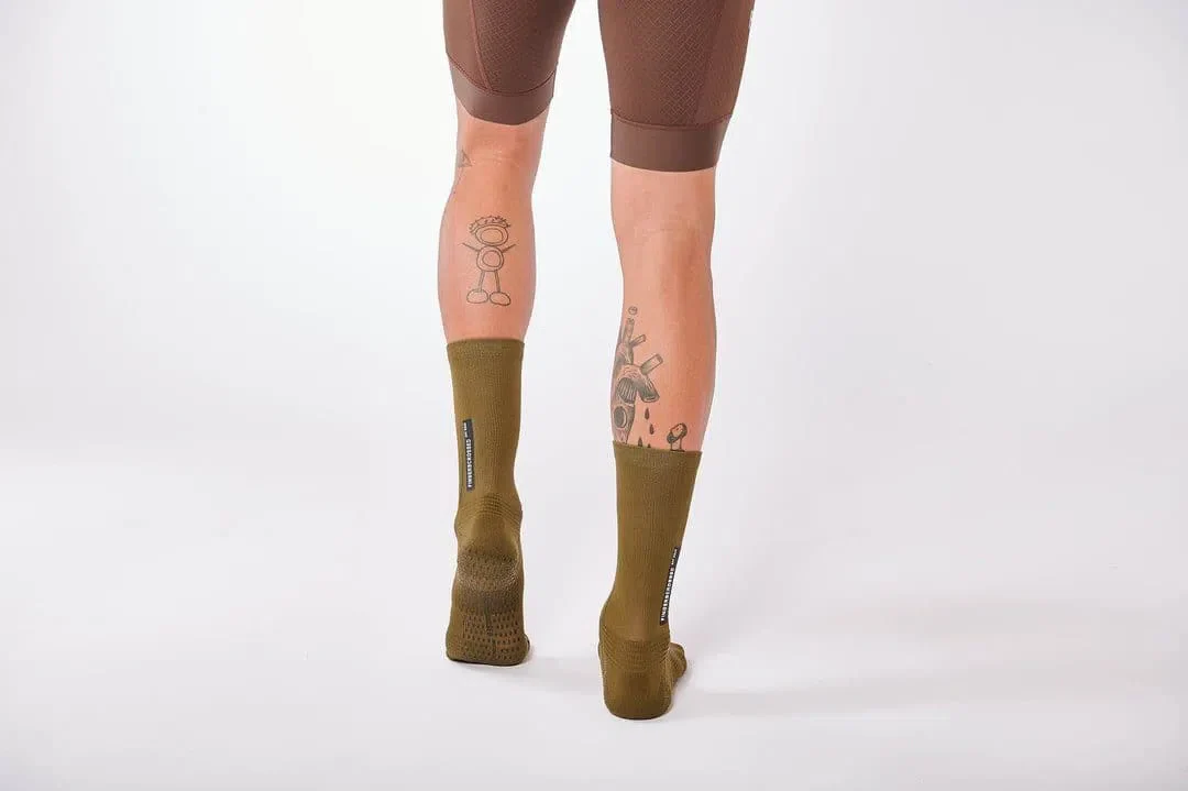 FINGERSCROSSED Socks Off Road - Olive - Image 2