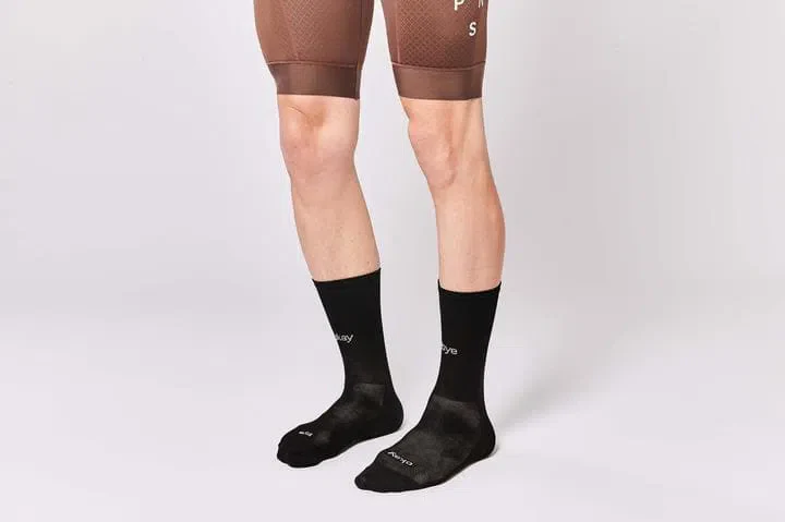 FINGERSCROSSED Socks Okay/Bye - Black - Image 2